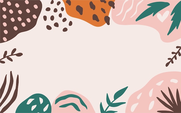 Poster de fondo abstracto Día de la Mujer Día de la Madre Pascua Fondo de primavera