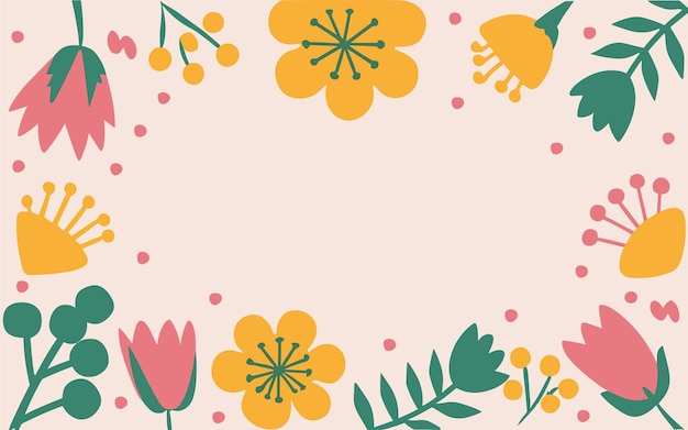 Poster de fondo abstracto Día de la Mujer Día de la Madre Pascua Fondo de primavera