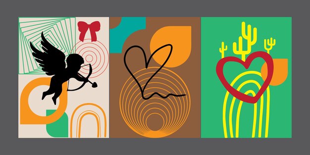 Poster moderno forma geométrica fondo abstracto para el diseño y la creatividad