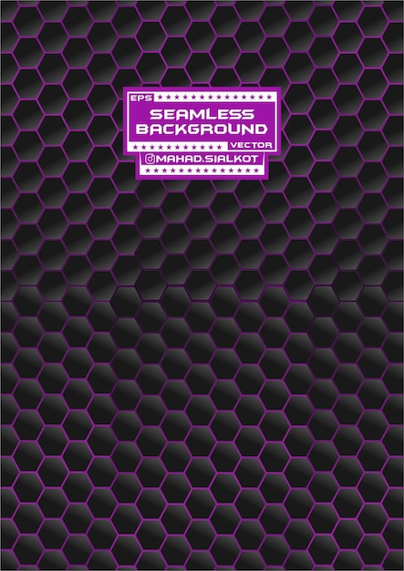 Un póster morado y negro que dice costuras.