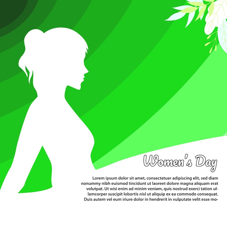 Poster de las redes sociales del Día de la Mujer