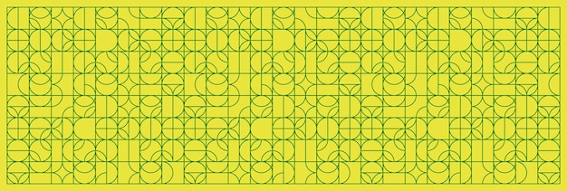 Pósters de arte geométrico Formas y patrones simples dibujados con líneas delgadas