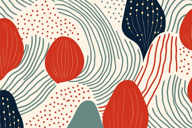 Pósters de fondo con patrones abstractos