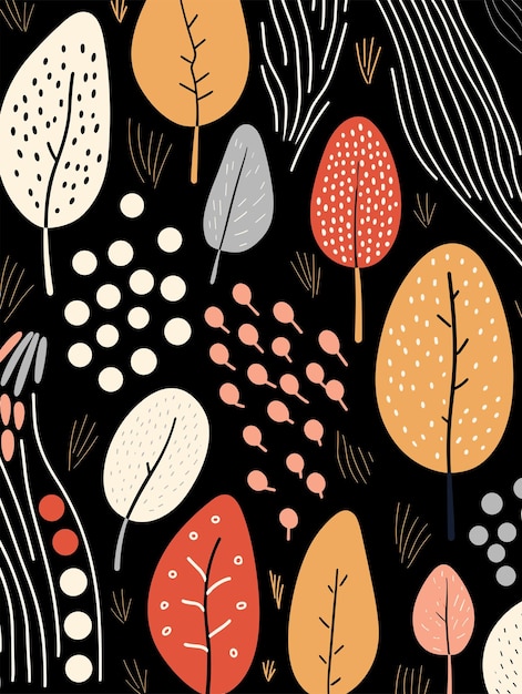 Pósters de fondo con patrones abstractos