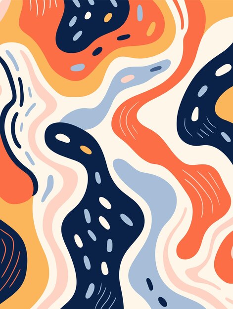 Pósters de fondo con patrones abstractos