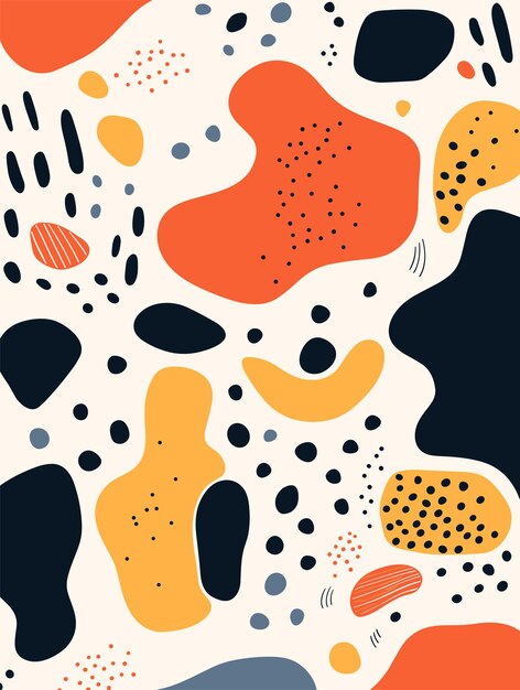 Pósters de fondo con patrones abstractos