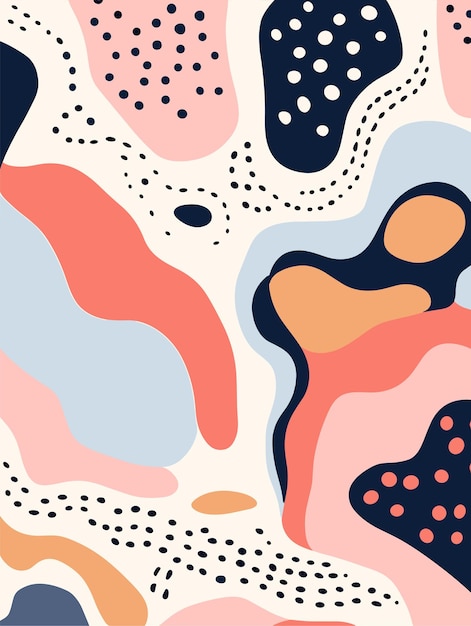 Pósters de fondo con patrones abstractos