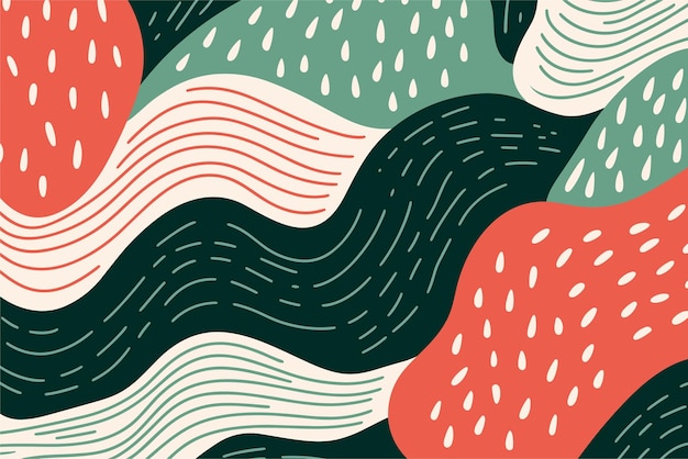 Pósters de fondo con patrones abstractos
