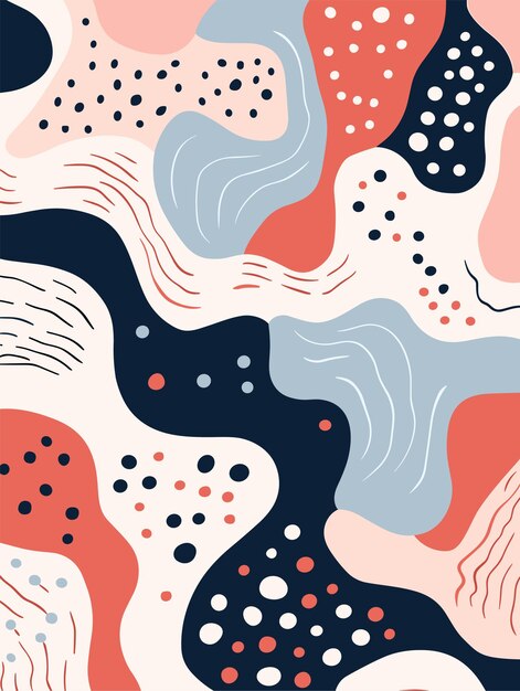 Pósters de fondo con patrones abstractos