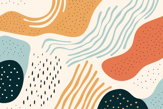 Pósters de fondo con patrones abstractos