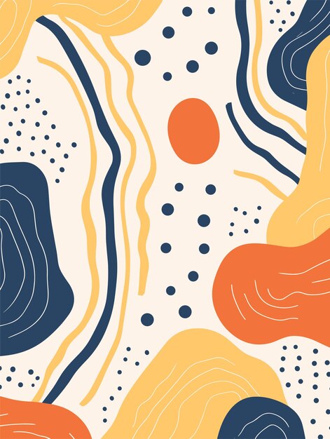 Pósters de fondo con patrones abstractos