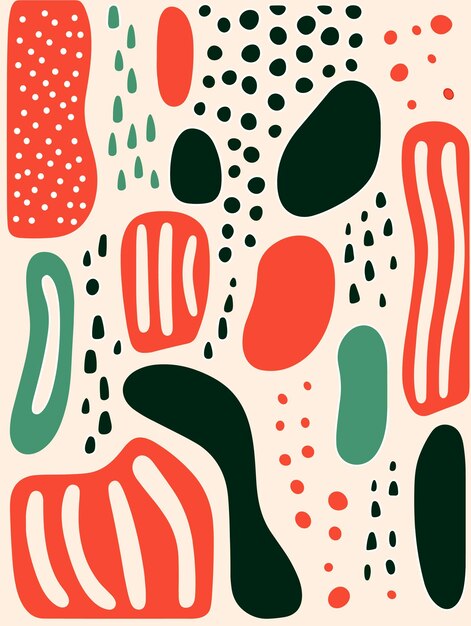Pósters de fondo con patrones abstractos