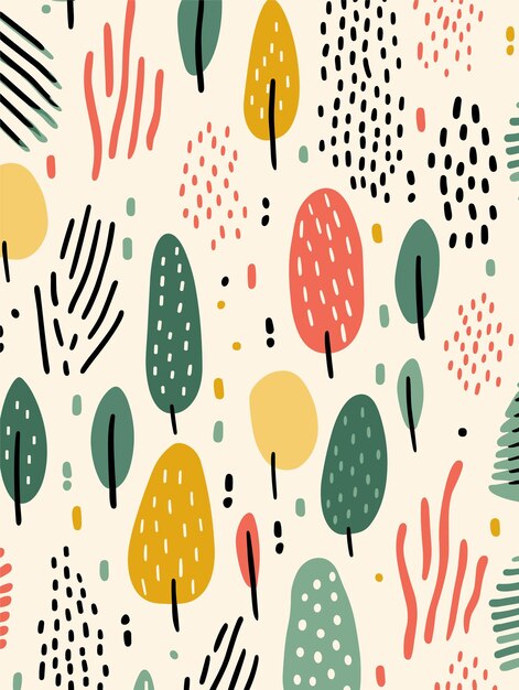 Pósters de fondo con patrones abstractos