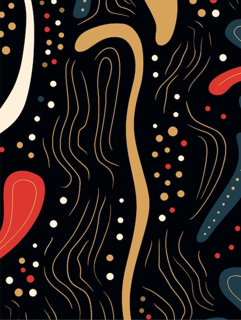 Pósters de fondo con patrones abstractos