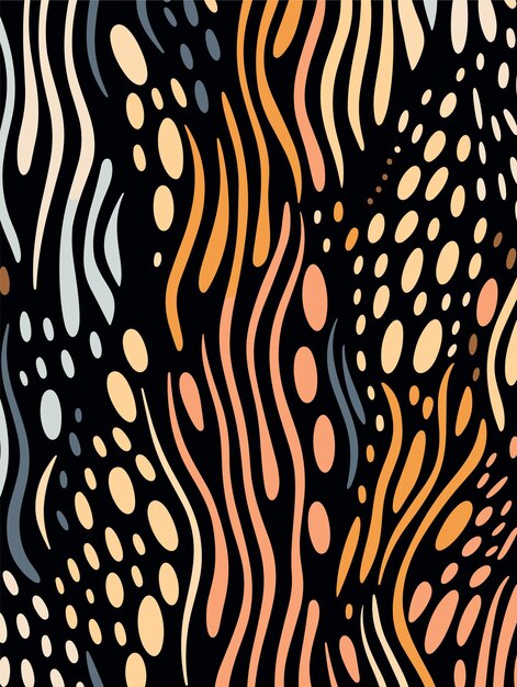 Pósters de fondo con patrones abstractos