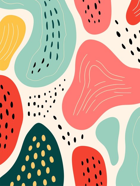 Pósters de fondo con patrones abstractos
