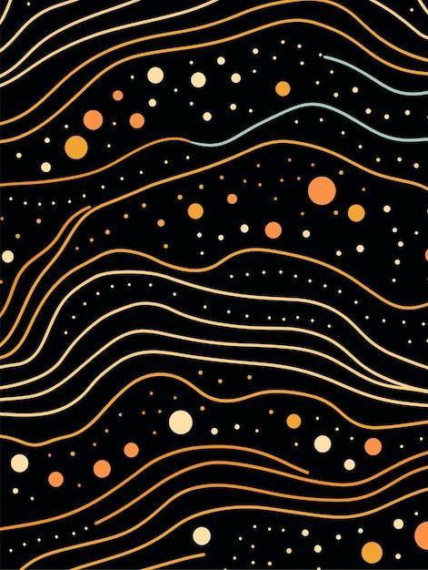 Pósters de fondo con patrones abstractos