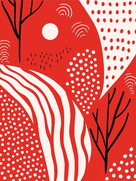 Pósters de fondo con patrones abstractos