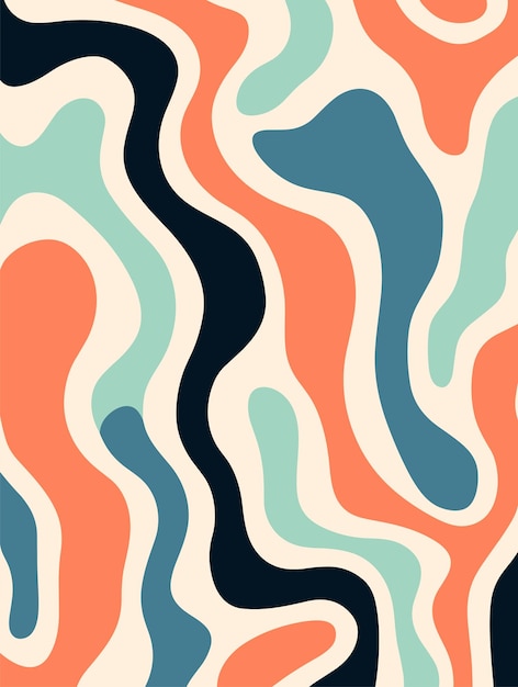 Pósters de fondo con patrones abstractos