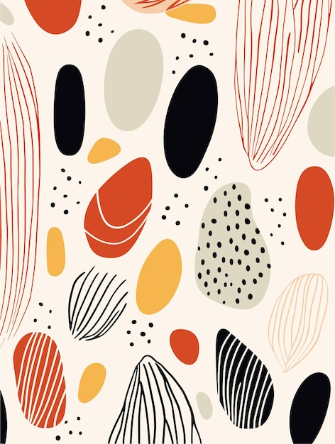 Pósters de fondo con patrones abstractos