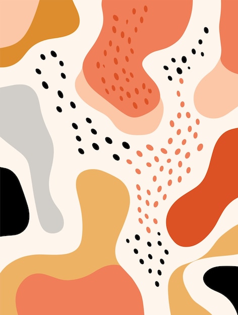 Pósters de fondo con patrones abstractos
