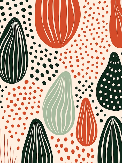 Pósters de fondo con patrones abstractos