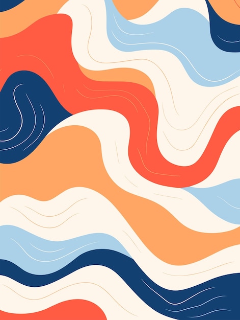 Pósters de fondo con patrones abstractos