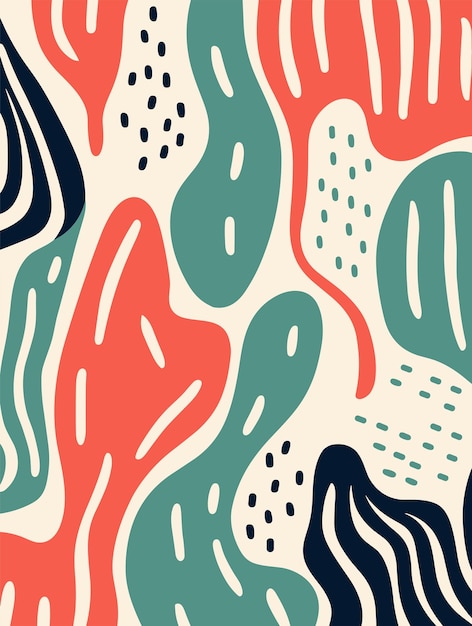 Pósters de fondo con patrones abstractos