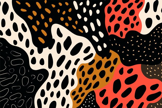 Pósters de fondo con patrones abstractos