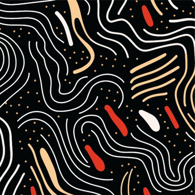 Pósters de fondo con patrones abstractos