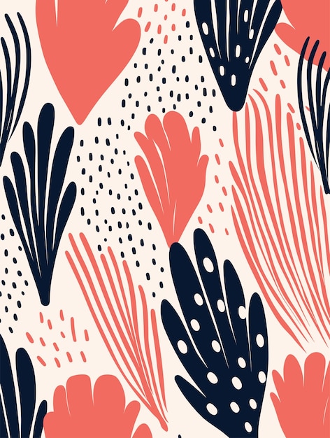 Pósters de fondo con patrones abstractos