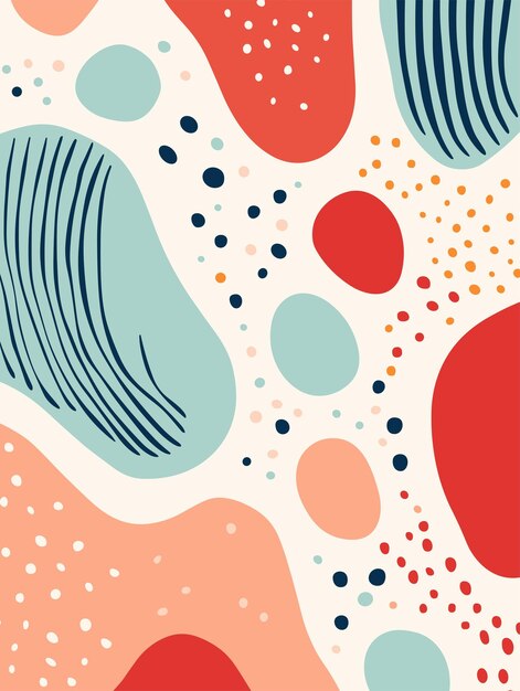 Pósters de fondo con patrones abstractos