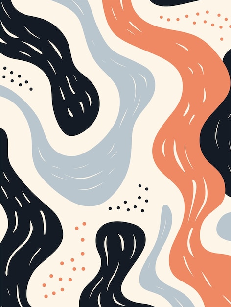 Pósters de fondo con patrones abstractos