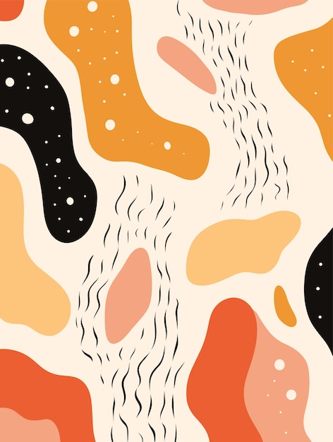 Pósters de fondo con patrones abstractos