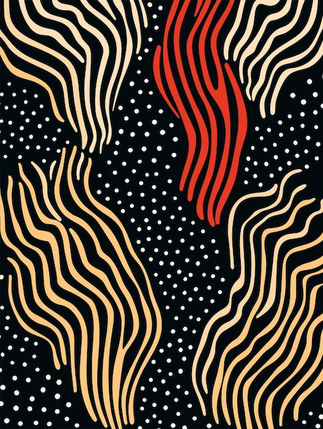 Pósters de fondo con patrones abstractos