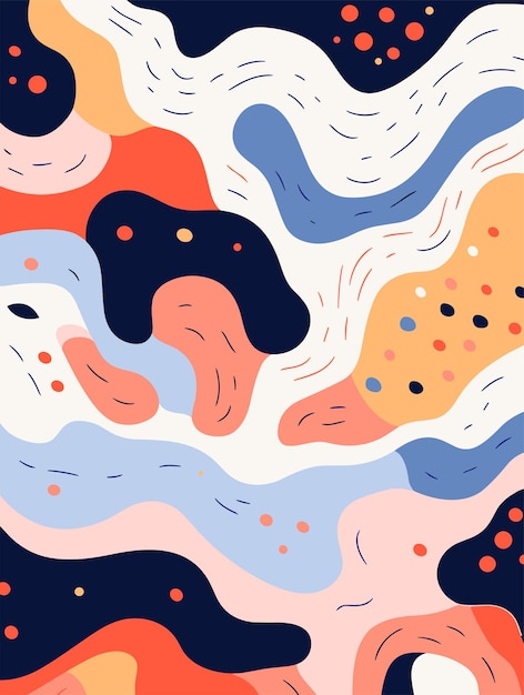 Pósters de fondo con patrones abstractos
