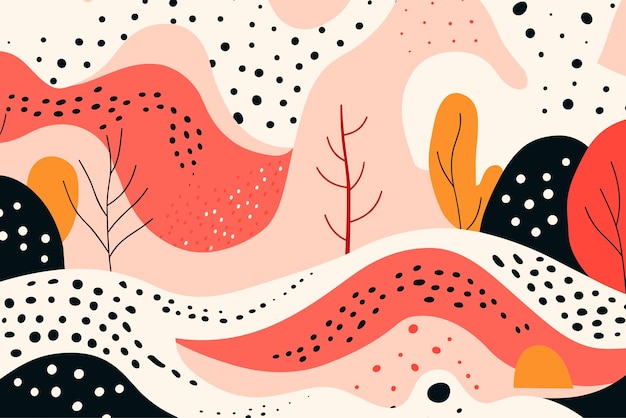 Pósters de fondo con patrones abstractos