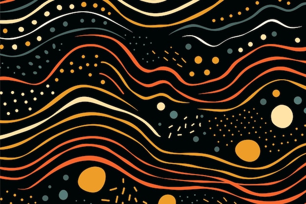 Pósters de fondo con patrones abstractos