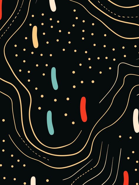 Pósters de fondo con patrones abstractos