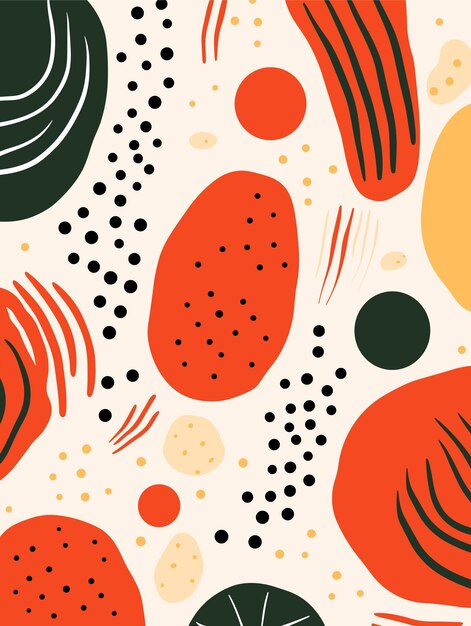 Pósters de fondo con patrones abstractos
