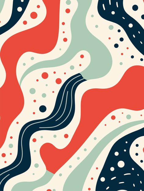 Pósters de fondo con patrones abstractos