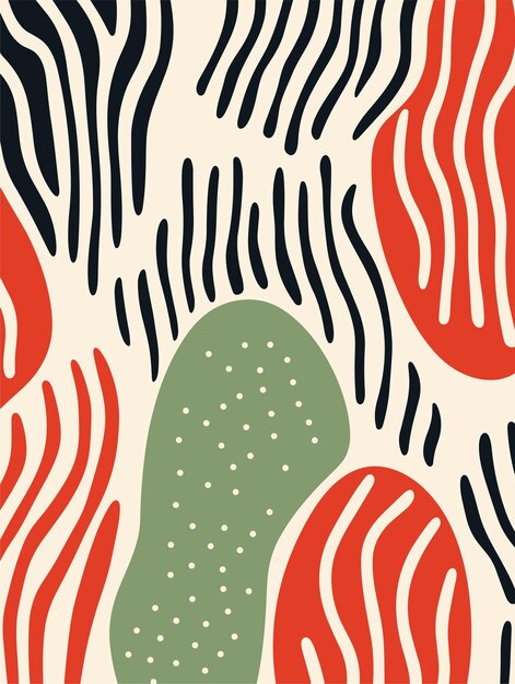 Pósters de fondo con patrones abstractos