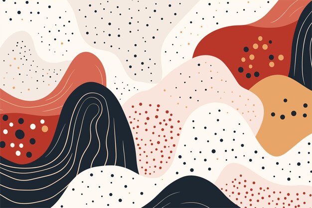 Pósters de fondo con patrones abstractos