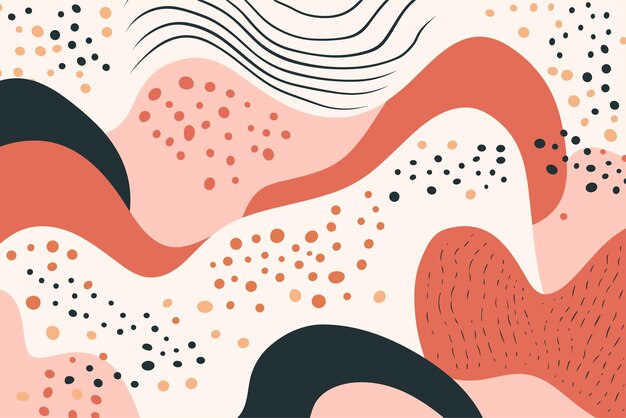 Pósters de fondo con patrones abstractos