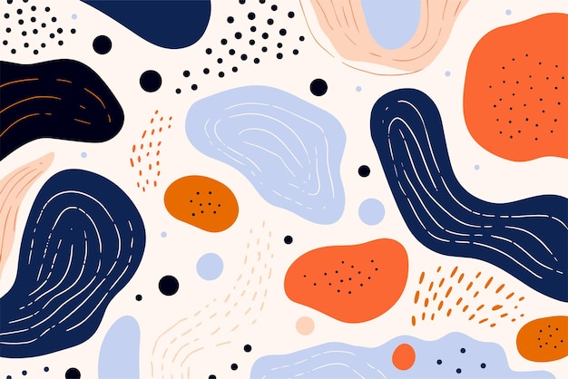Pósters de fondo con patrones abstractos