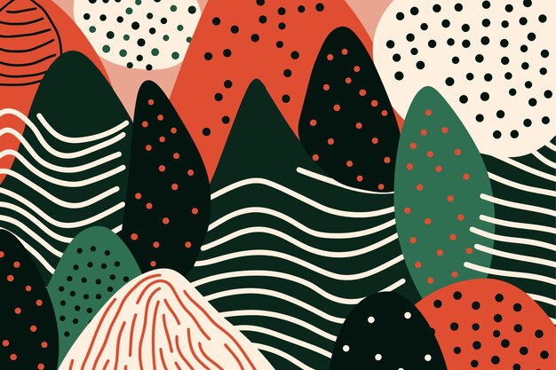 Pósters de fondo con patrones abstractos
