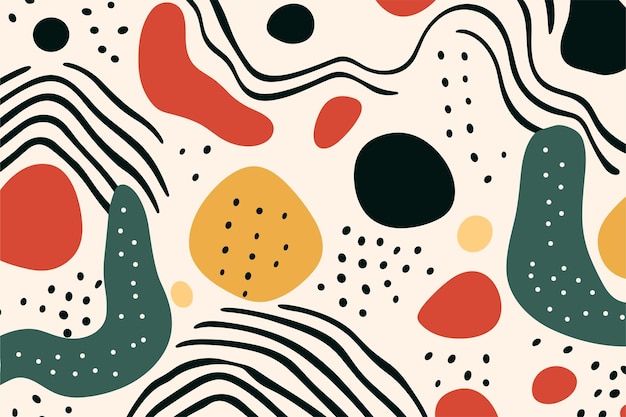 Pósters de fondo con patrones abstractos