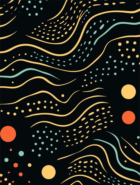 Pósters de fondo con patrones abstractos