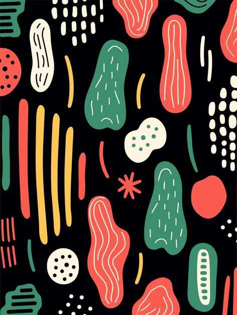 Pósters de fondo con patrones abstractos