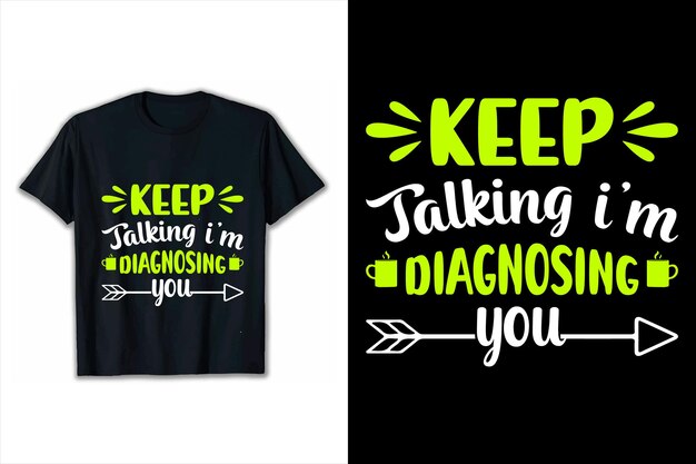 Vector los posters motivacionales siguen falconando para diagnosticarte la camiseta diseño de citas inspiradoras